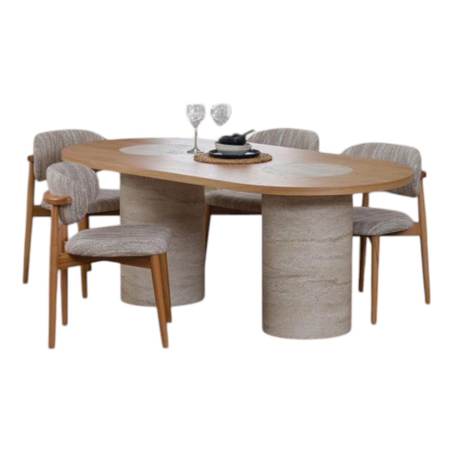 pes yemek odası takımı