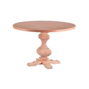 120 lik ham yuvarlak mudo yemek masası