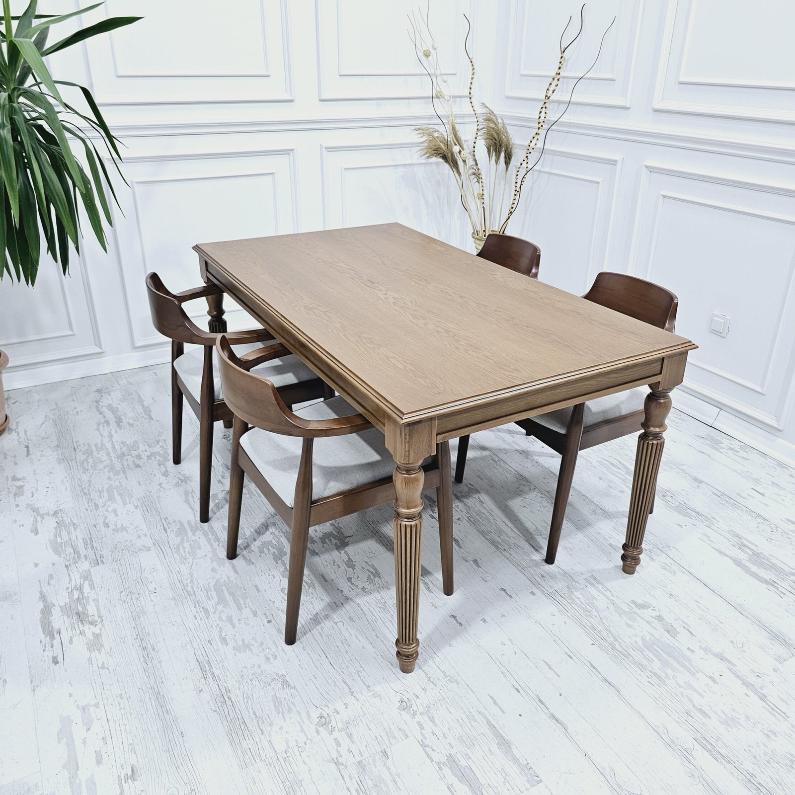 begonia yemek masası takımı