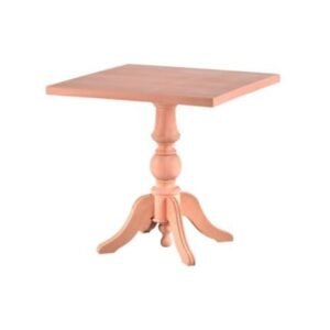 80 lik kare baba ayak ham yemek masası