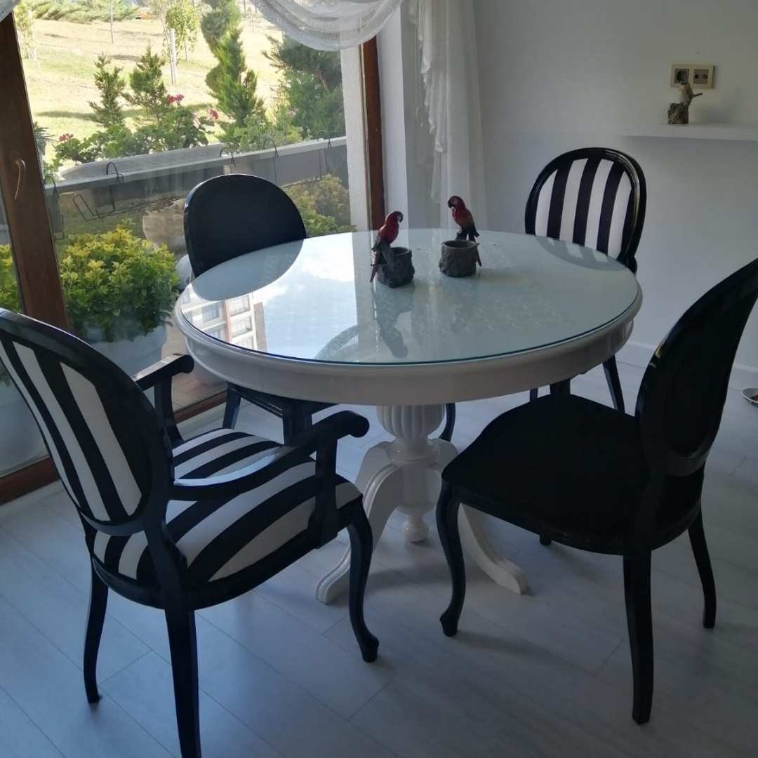 cotto yemek masası takımı