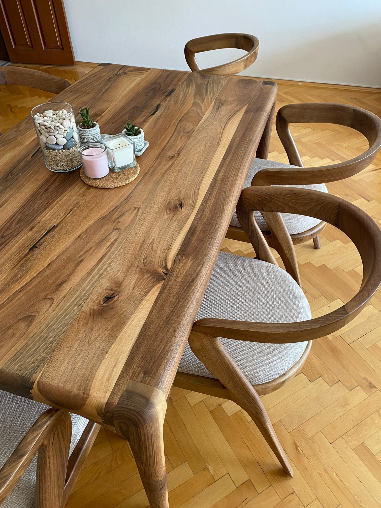 masif ceviz yemek masası takımı masif ceviz yemek masası takımı